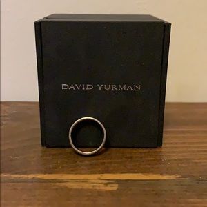 David Yurman sterling silver band